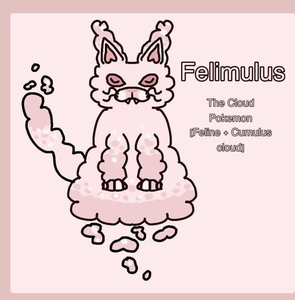 fairy/flying type cat, felimulus