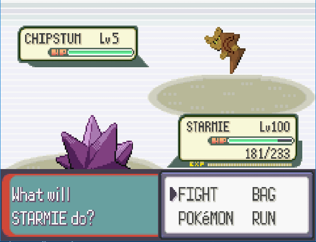 Chipstum the sherd Pokémon. Ground/Ghost
