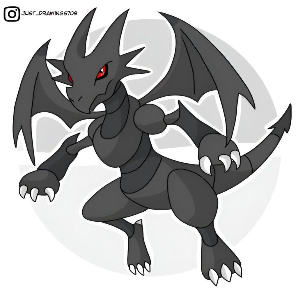 Red-Eyes Black Dragon As A Pokemon