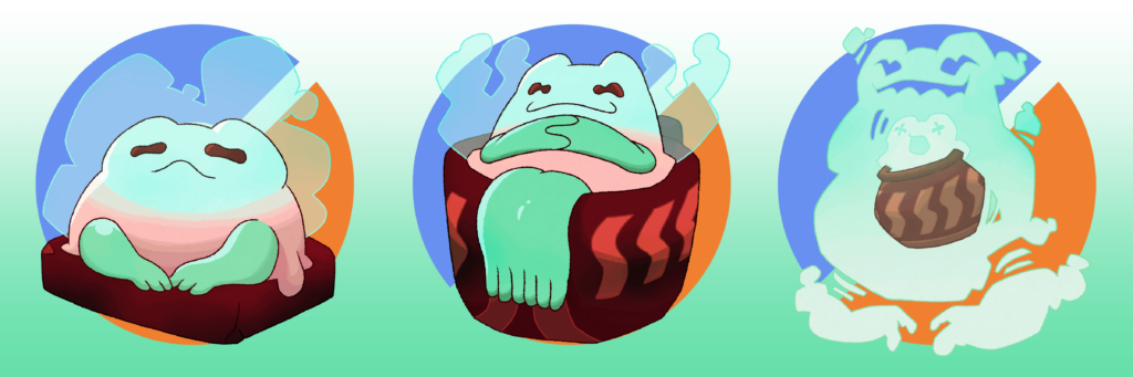 Steamed Frog Line~ based on the boiling frogs allegory