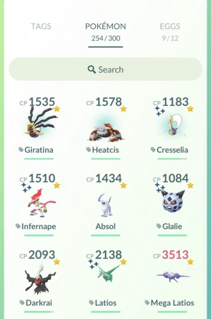 I’ve caught all these within the last week. Probably my best week in POGO so far