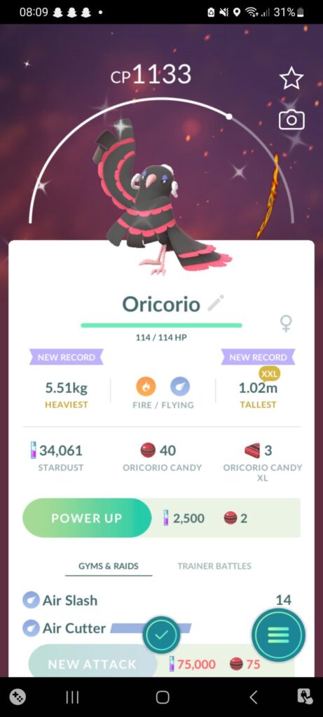 First oricorio I clicked on!