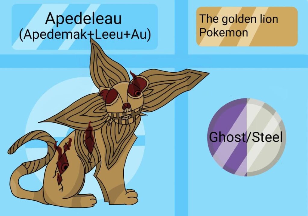 Apedeleau fully rendered