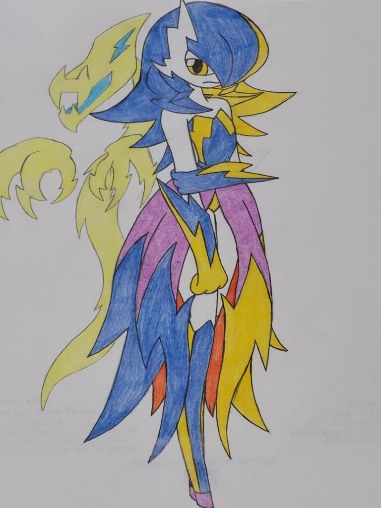 Electric type grifist and gyroblast. Electric grifist are quite timid compared to others but the Electric dragon that acts as its extra arms is where it makes up for it. Electric gyroblast are some of the more dangerous as they take great pleasure in torturing their targets. especially humans.