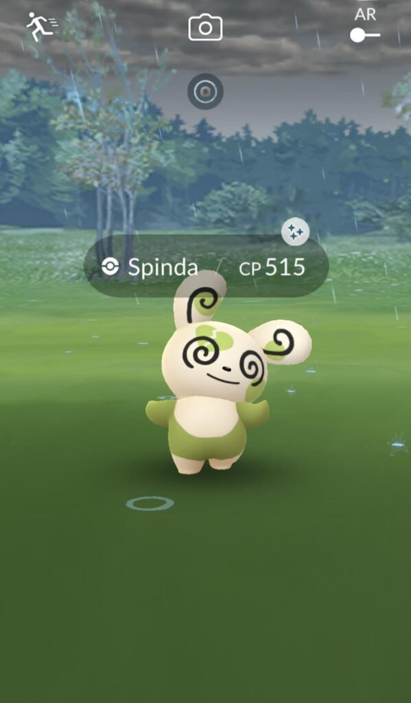 Didn’t realise shiny Heart Spinda was a possibility