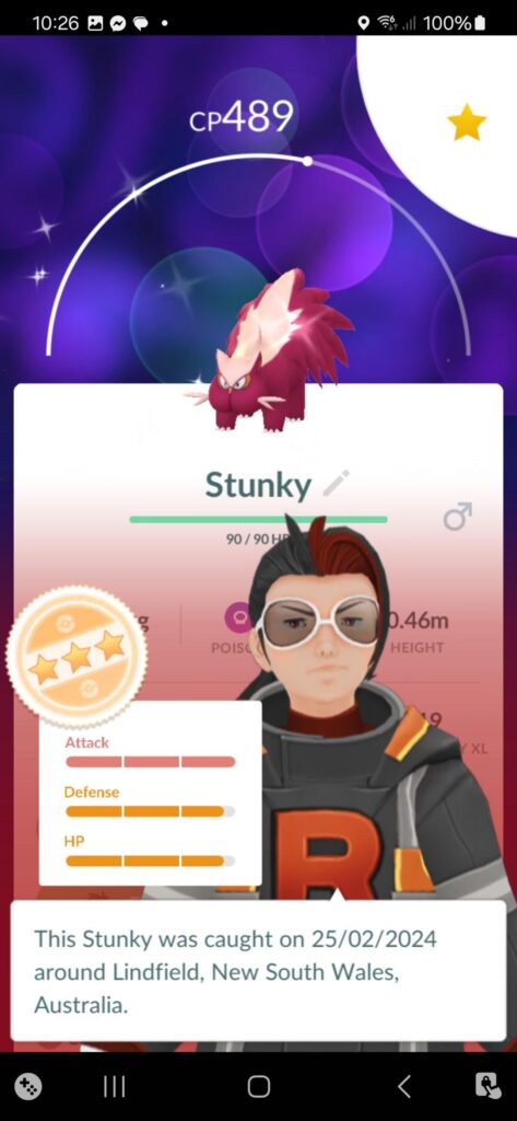 Look at this Stinky boy