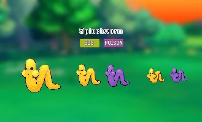 I made an early-game Bug type in the style of D/P and R/S/E