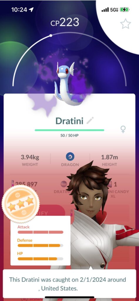 My first ever invest worthy shadow!