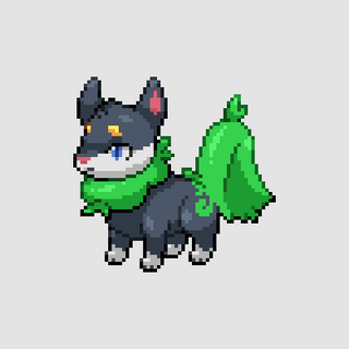 made a gen5 animation for my fakemon starters [OC]