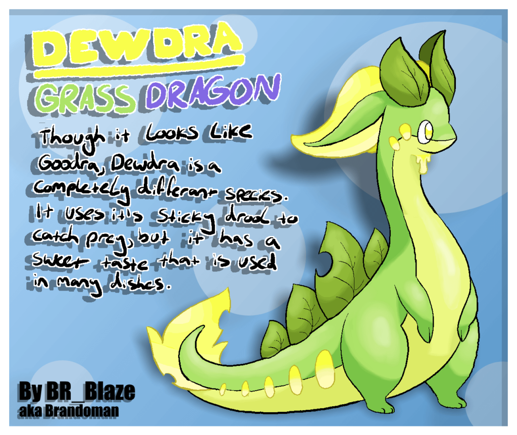 Made a divergent form for Goodra, might do the pre evolutions at some point