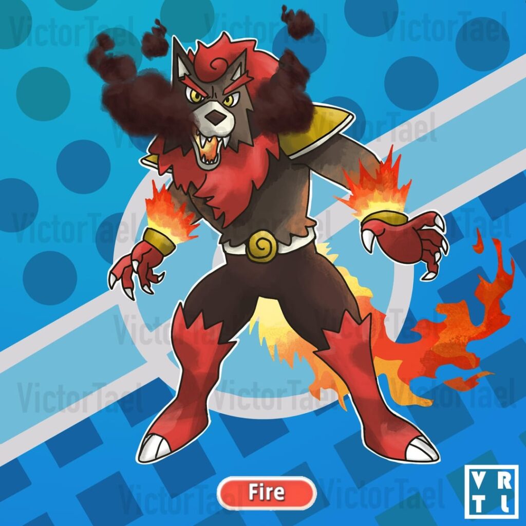 006. Ignuskoll _ Fire starter (Spain inspired FKMN) Swipe to see her infodex and evolution line! ➡️