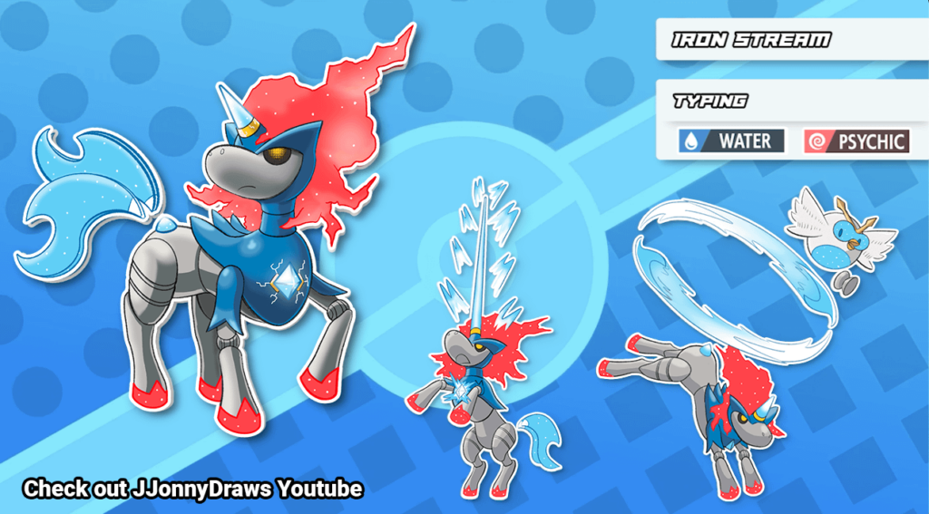 I drew Future Paradox Keldeo