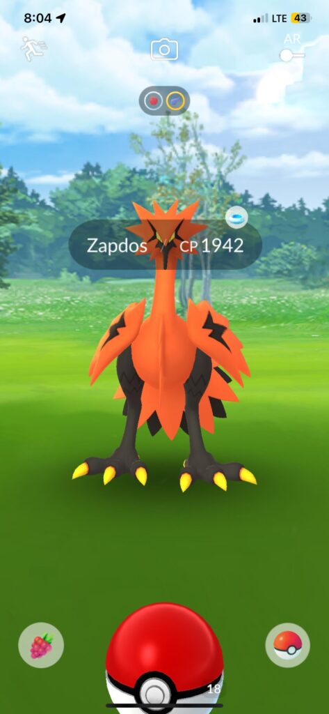 I saw both Articuno and Zapdos on the same incense