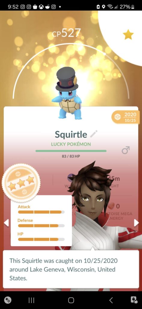 I traded my brother a shiny h. Deduceye, look at dis boy!