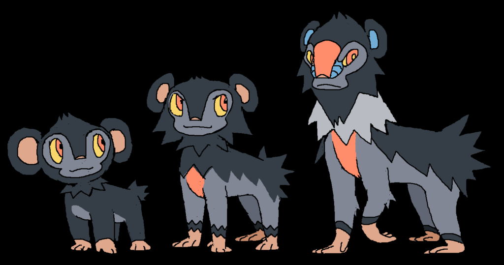 Primate regional fake Shinx line, any suggestions welcome!