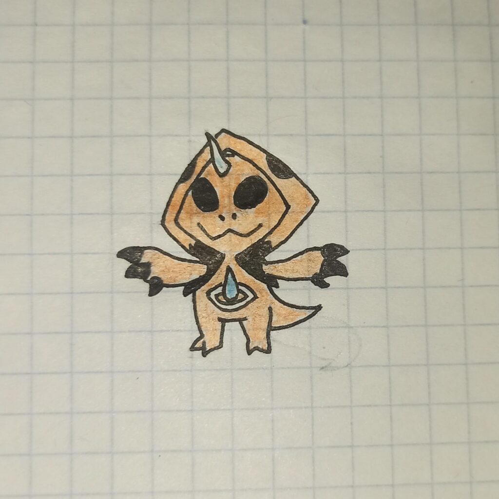 Meet ghostai a fighting/ghost hoodie pokemon