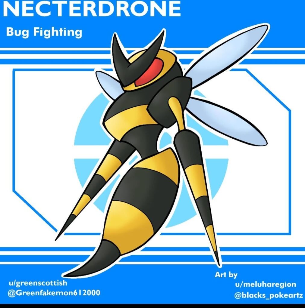 Male Necterbee evolves into this