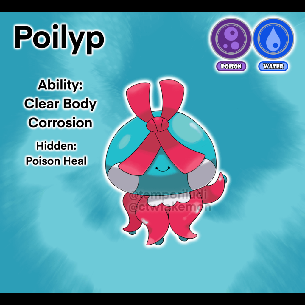 I made a Fakemon based on a newly discovered jellyfish!