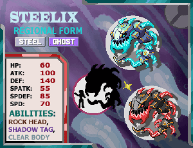 STEELIX LINE REGIONAL IDEA
