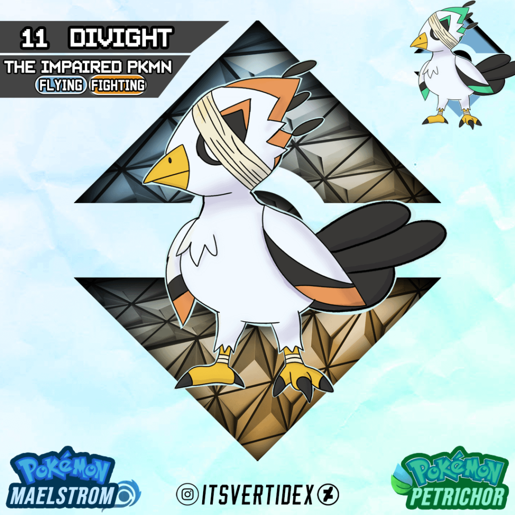 Meet Divight, the Impaired Pokemon of the Suldana Region!
