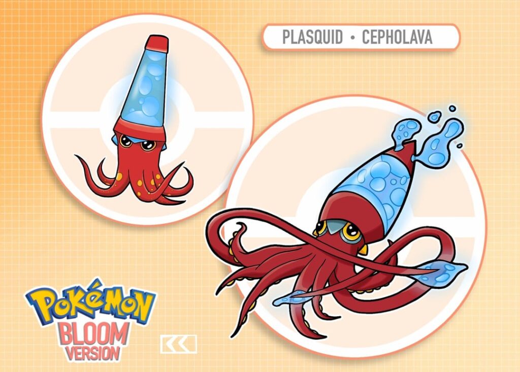 Pokemon Bloom - Plasquid & Cepholava