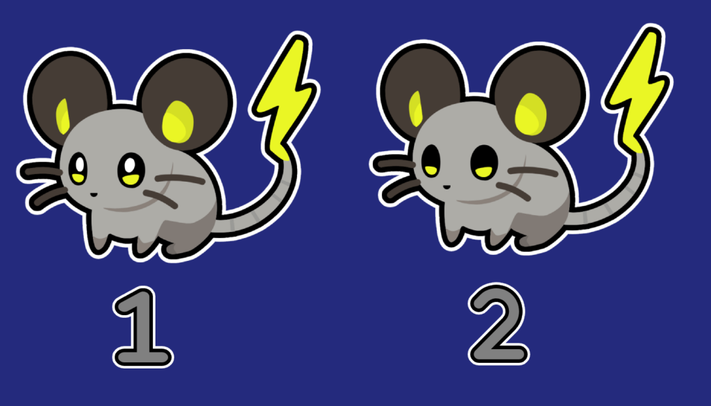 I need your help which version is better 1 or 2? The difference is only in the eyes, but they are changing the look so much...
