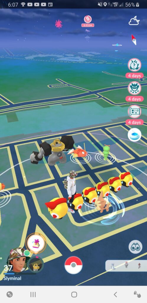 Is there a reason this pokemon is so HUGE on the map. Is this really scale?