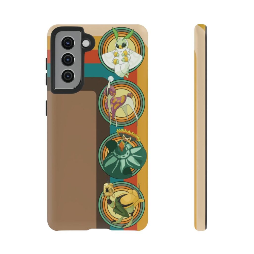 Lost my steam over winter break (started playing unite a lot) but decided to throw my favorites on a phone case and I cannot wait for it to come in. Yall like the retro look? one of a kind lol