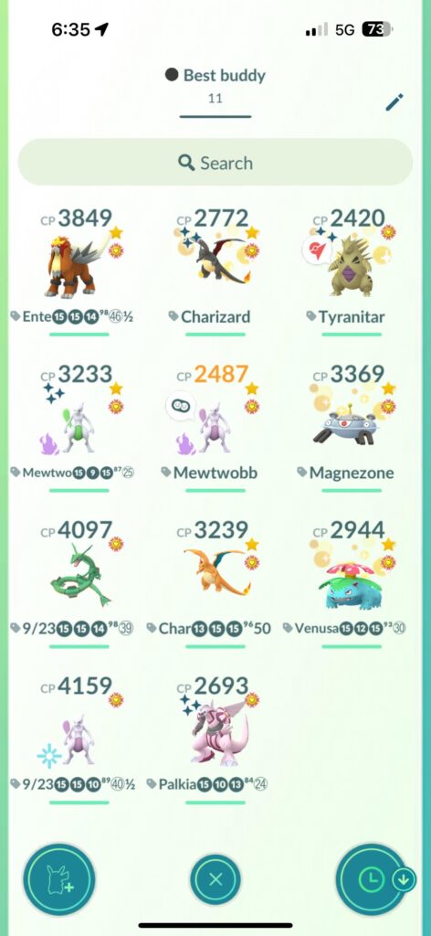 My best buddies so far. What are some of y’all requirements when you choose your buddy?