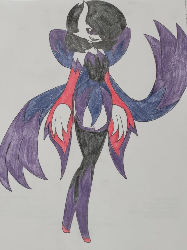 Dark type grifist and fairy type gyroblast. Dark grifists are known for their nocturnal rescues saving people who have gotten lost in the dark. unlike most gyroblast, fairy gyroblast protect humans along side grifist. They even mimic fairy type grifist's appearance.