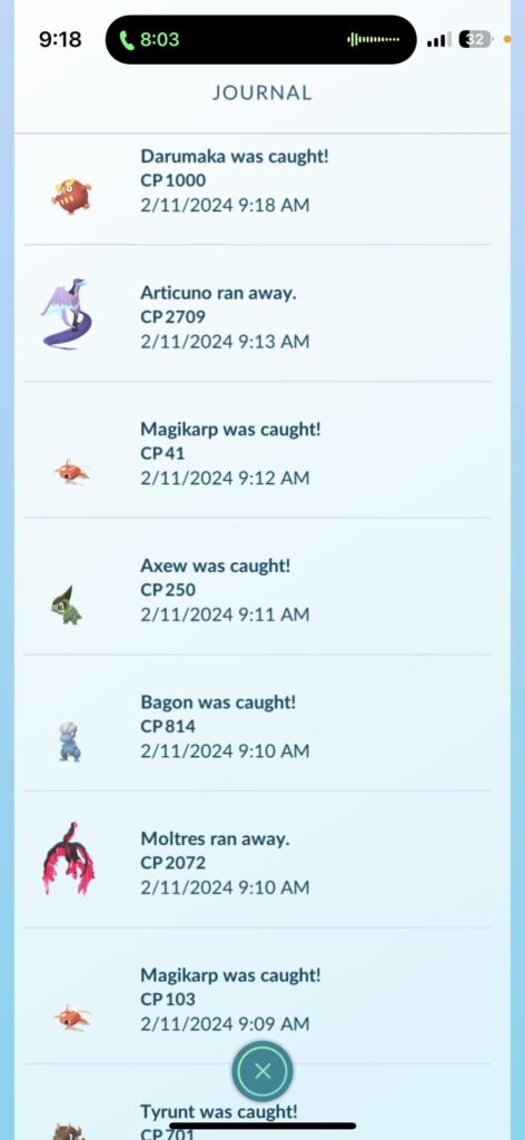 Used daily incenses constantly and never seen a bird. Finally do and it’s 2 back to back.