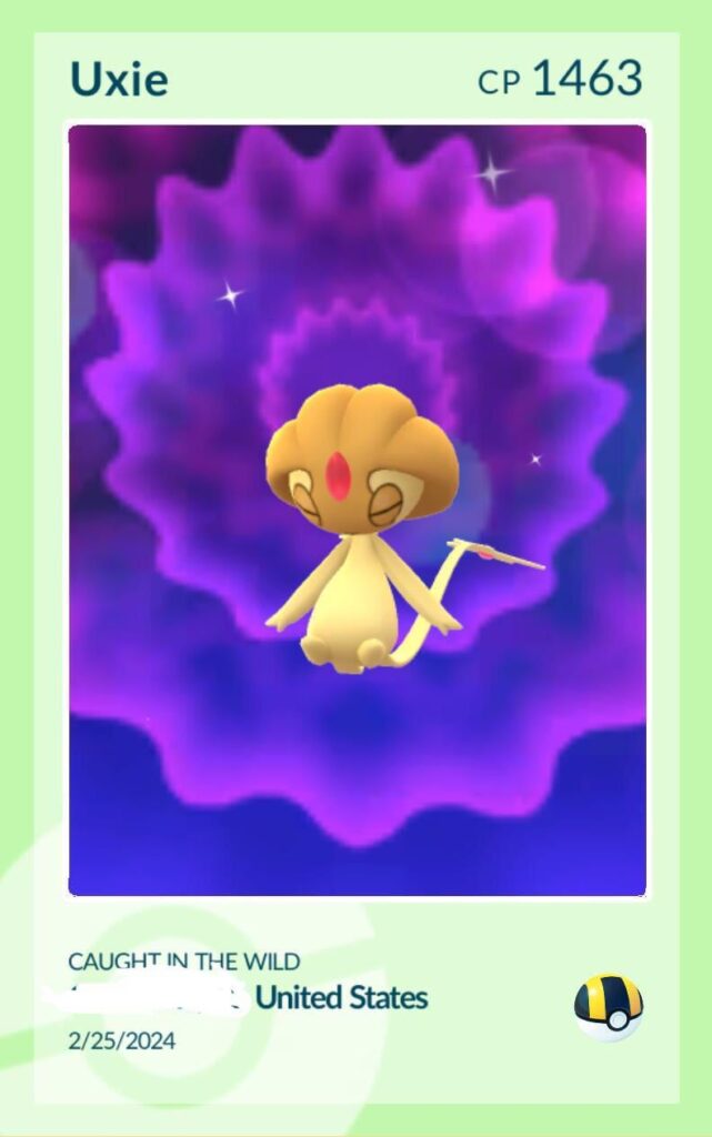 I caught my first shiny/legendary Pokémon!