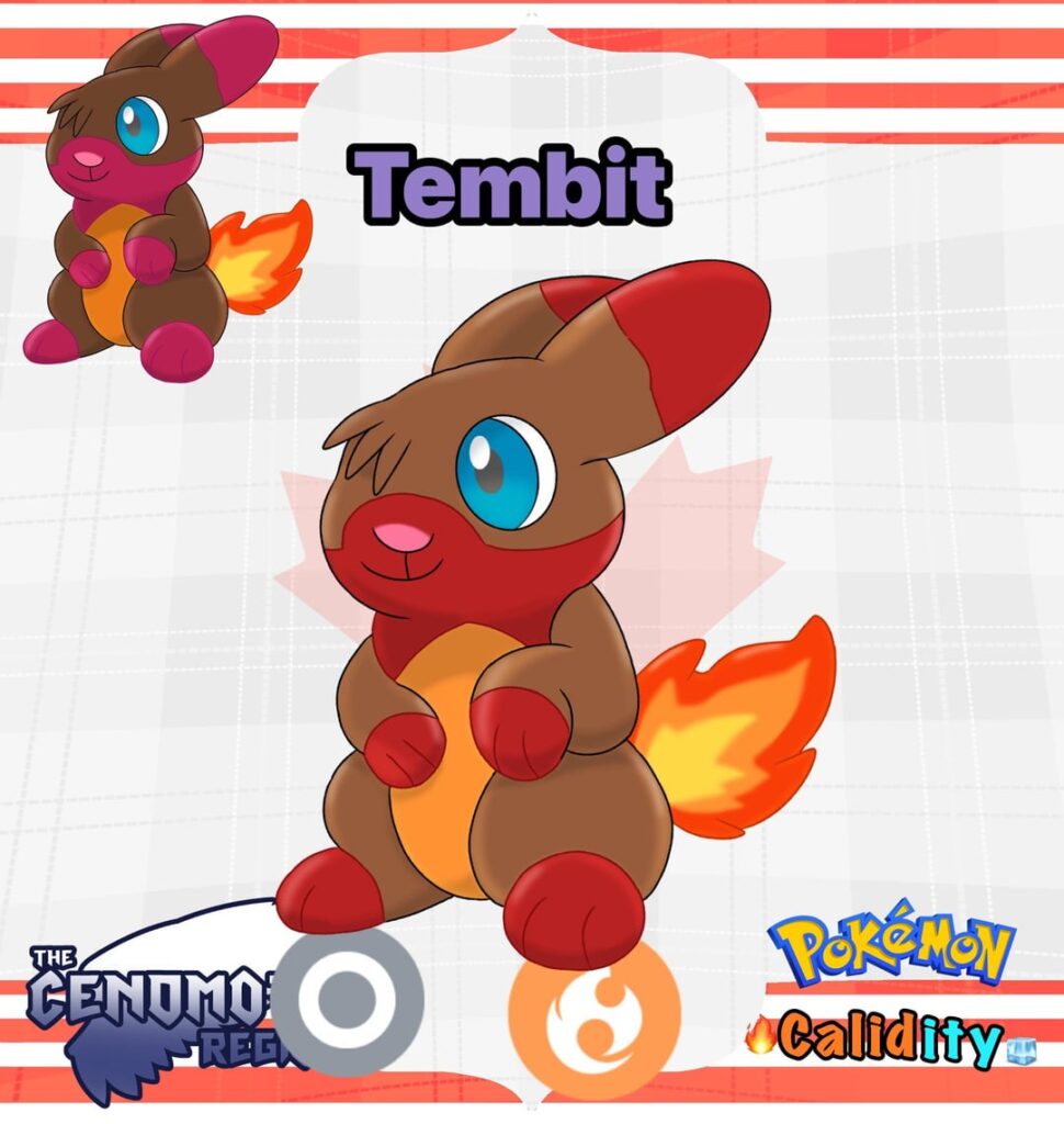 I made two seasonal rabbit Pokémon referencing the irl ones