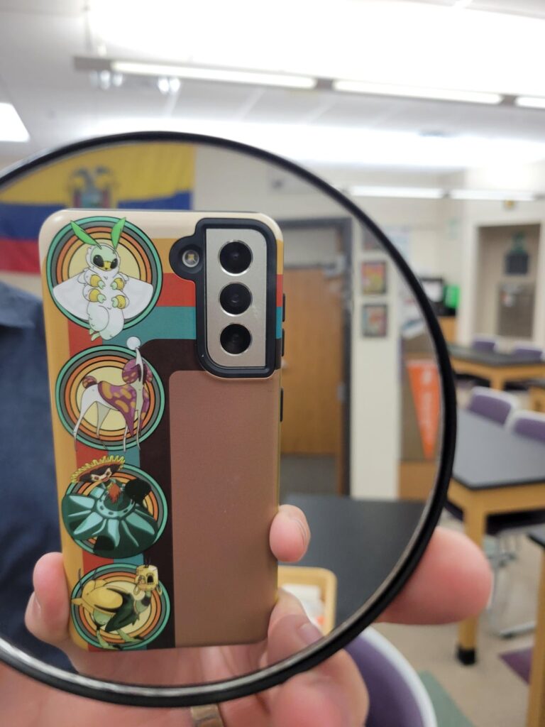 My phone case came in! Turned out great! This was such a fun and empowering thing to do for myself. As a grown up its gotten a few questioning looks already but that's okay. It's been empowering to feel like I gave myself permission to be my own biggest fan.
