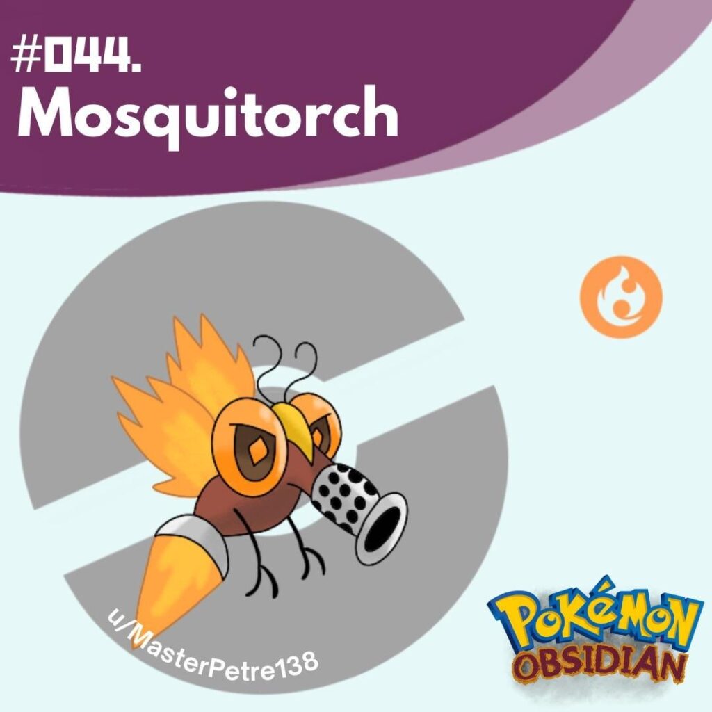 Mosquitorch, the Navia regions’ resident fire-spurter! (OC)