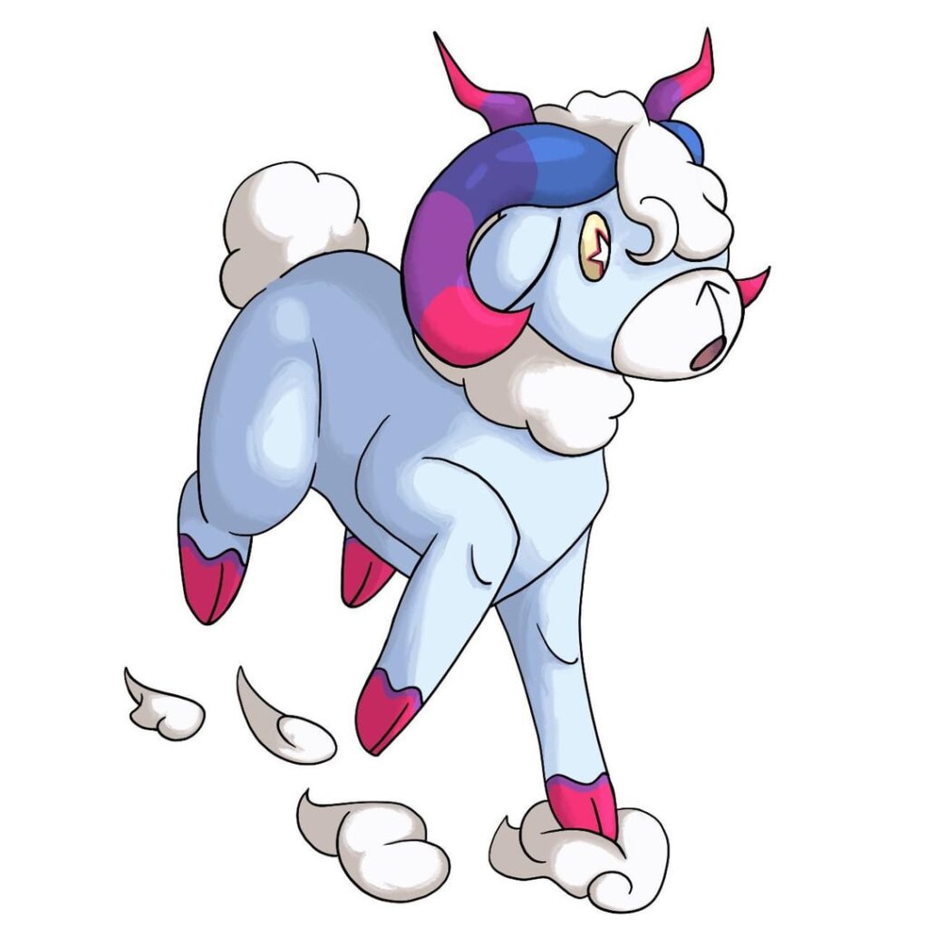 What if the pledge move effects were their own pokemon? Part 1: Rainbow