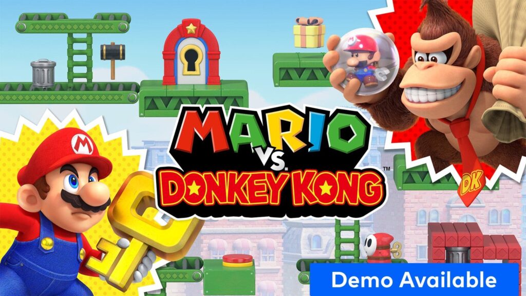 A demo for Mario vs. Donkey Kong is now available!