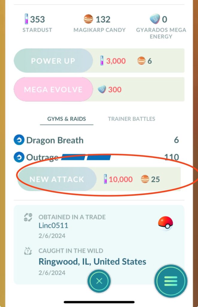 Does this give me a 2nd charged attack or is this just another way to swap charged attacks?