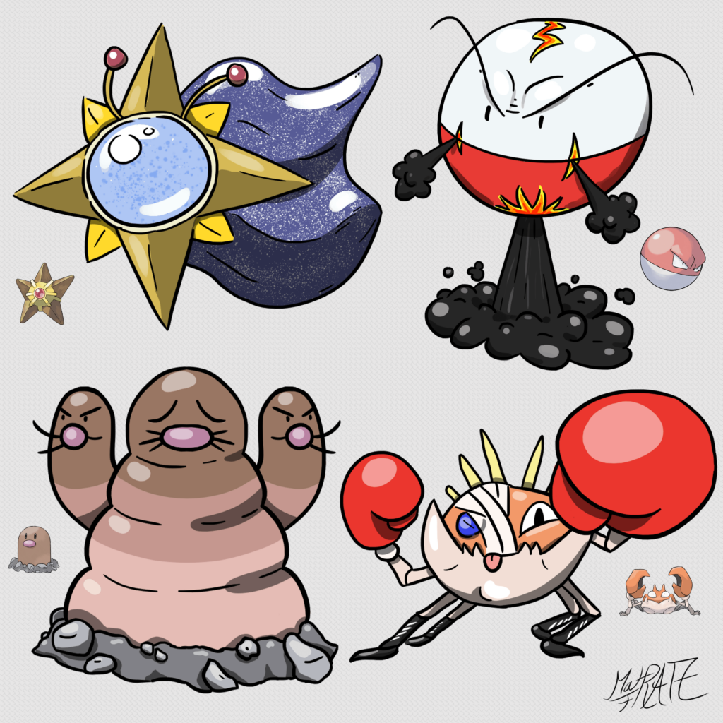 'Fixing' bland Gen 1 Evolutions - For better or worse