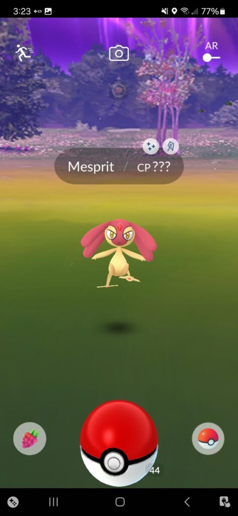 First Ever Legendary Pokemon Encounter for me in this game and look what I found