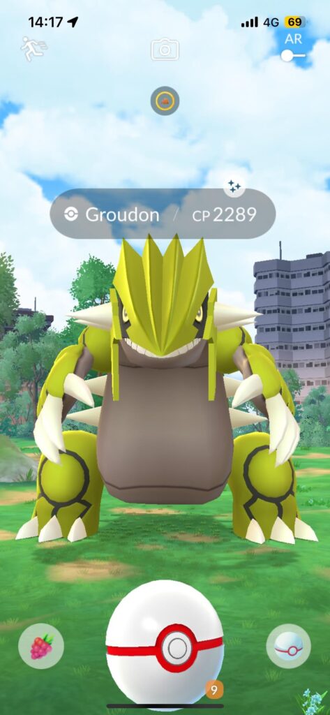 Caught my first ever shiny legendary🥳