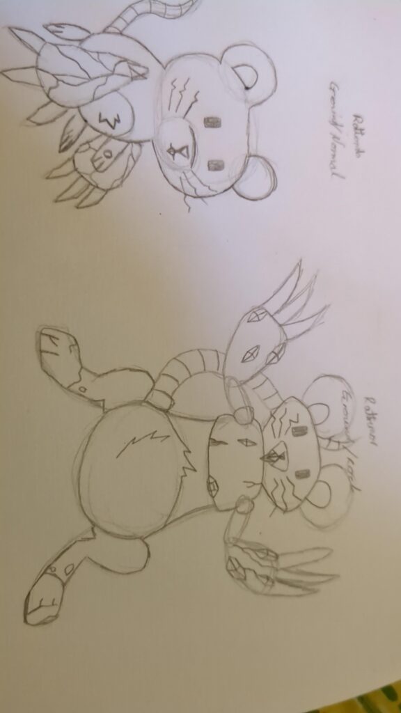Evolution to my previous fakemon!