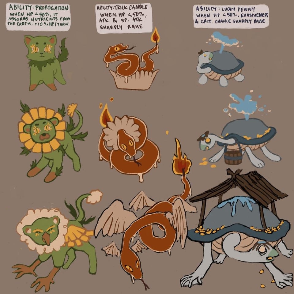 Wish/myth related starters