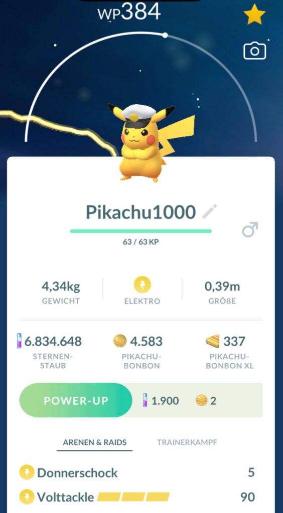 Finally caught 1000 Pikachu
