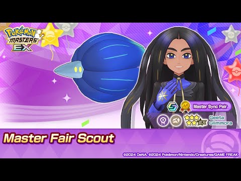 Pokemon Masters EX: Geeta & Glimmora Master Fair Summoning