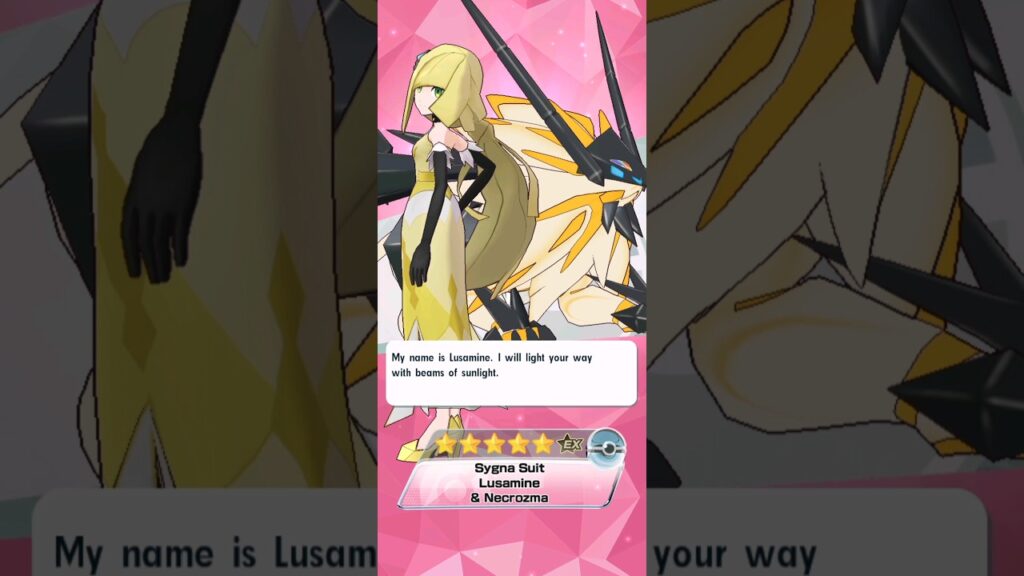 Lusamine & Dusk Mane Necrozma Pull #pokemonmasters #lusamine #necrozma #pokemon #alola