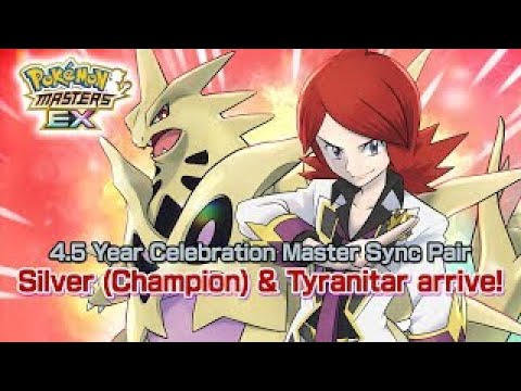 Very Surprising Summons! Is Silver Worth The GEMS? Silver & Tyranitar Showcase | Pokemon Masters EX