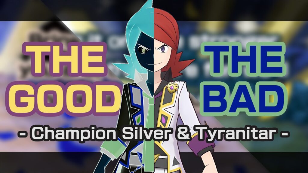 [Pokemon Masters EX] THE ROCK-TYPE SAVIOR | THE GOOD vs THE BAD! Silver (Champion) & Tyranitar