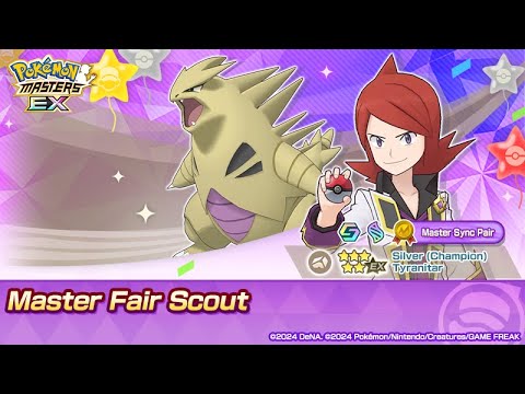 Pokemon Masters EX: Champion Silver & Mega Tyranitar Masterfair Summoning