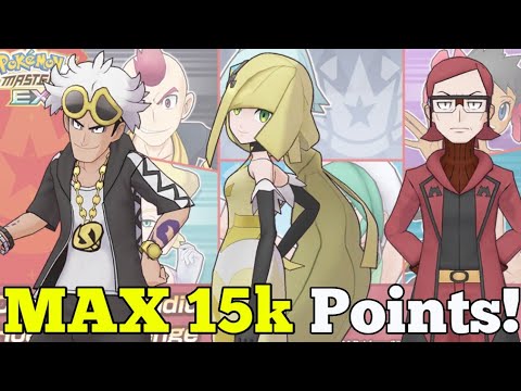 MAX 15k Points! Hoenn Champion Stadium Master Mode | Pokemon Masters EX